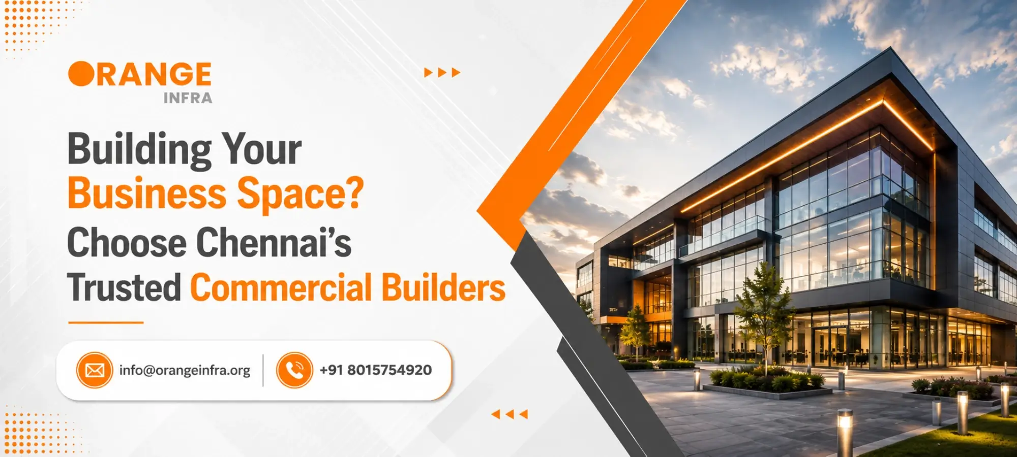 Building Your Business Space? Meet Chennai's Leading Commercial Builders