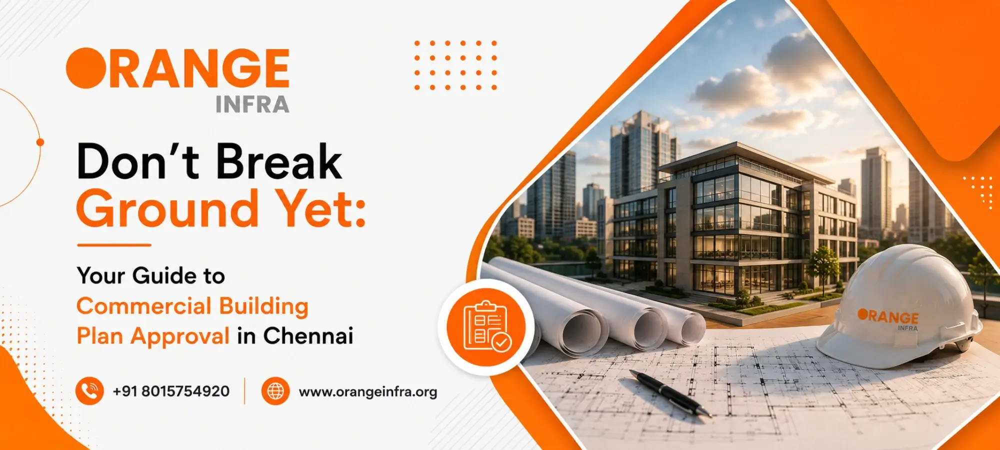 Commercial Building Plan Approval in Chennai | Orange Infra